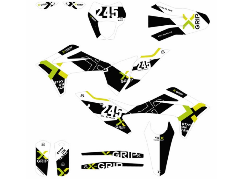 X-Grip stickerset Beta HVA KTM Sherco 1